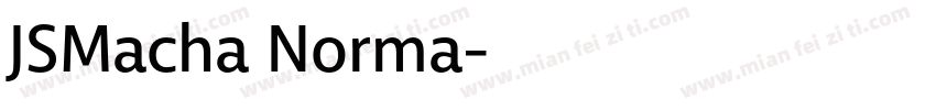 JSMacha Norma字体转换